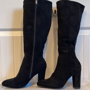 Minimalist Side Zipper Chunky Heeled Boots